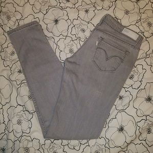 Grey Skinny Levi's Jeans